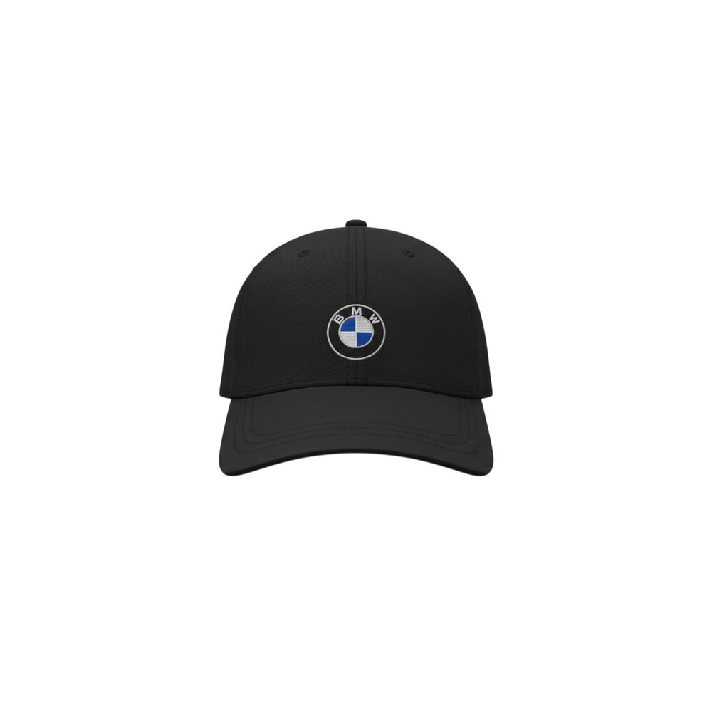 BMW Performance Driving School Hat Mens OSFM Black Embroidered M Logo Cap